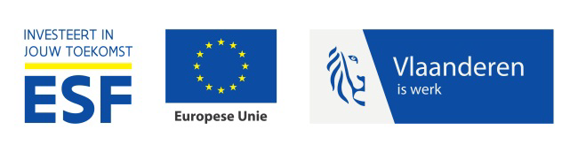 Logo ESF en Vlaamse overheid